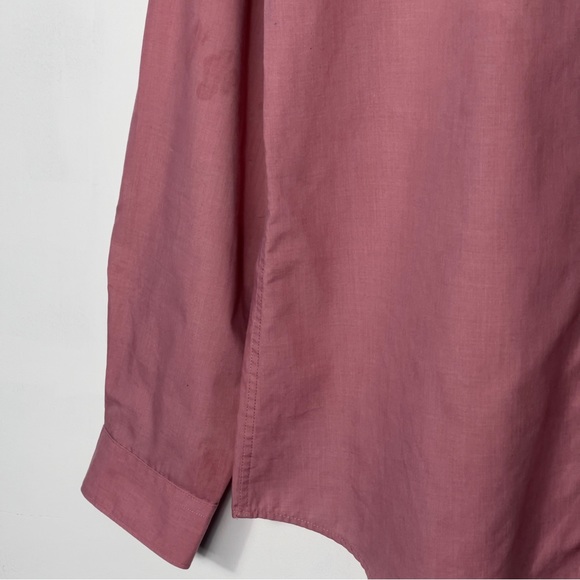 H&M | Mens Easy Iron Slim Fit Long Sleeve Button Down Dress Shirt | XL - Picture 4 of 6